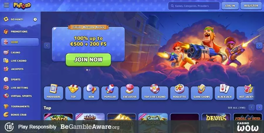 Pistolo казино